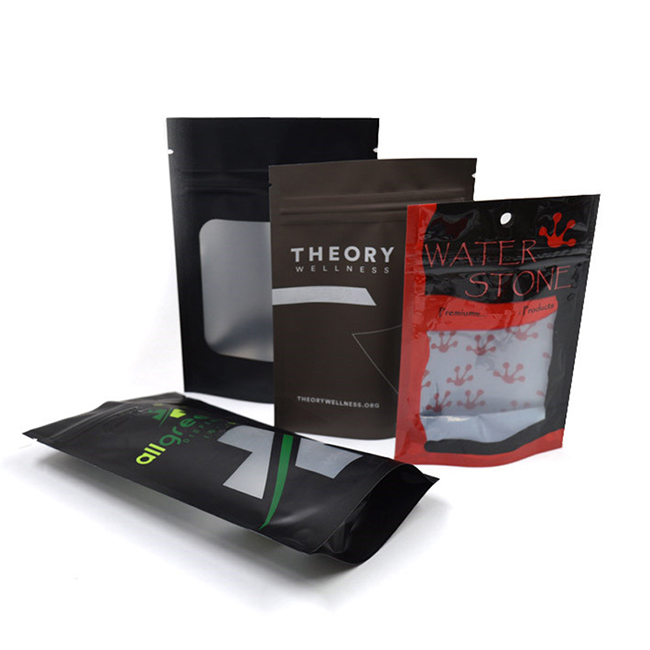 Resealable Ziplock Mylar Smell Proof Bag For Hearbs Cannabis Buy